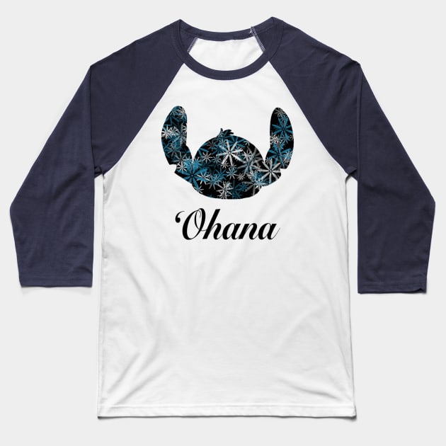 Ohana 1 Baseball T-Shirt by MagicalMouseDesign